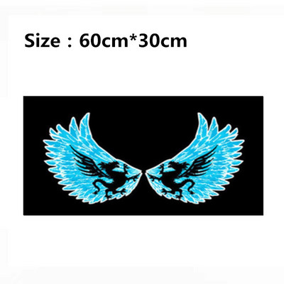 Automašīnas uzlīme salona atmosfēra, mūzikas ritms, LED zibspuldzes gaismas lukturis, automašīnas aizmugurējais vējstikls dekoratīviem stila piederumiem, apgaismojums