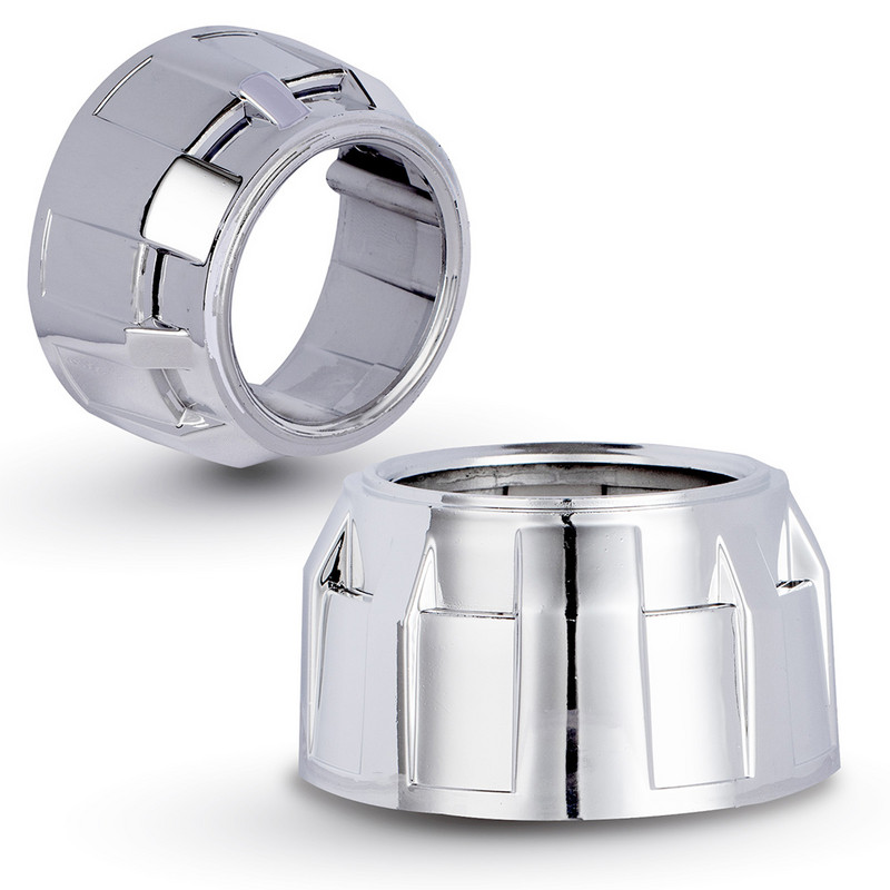 2 bucăți 2,5 inch bi-xenon HID proiector lentile acoperiri demon ochi se potrivesc H1 xenon LED retrofit H4 H7 faruri de mașină pentru motociclete