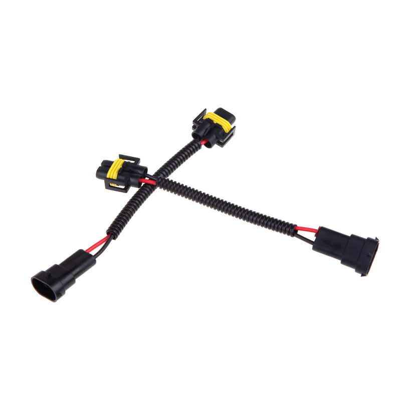 2gab H8 H9 H11 vadu savienotājs HID LED vadu instalācijas ligzda vadu savienotāja spraudnis adaptera priekšējās gaismas lampas spuldze augstas kvalitātes