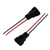 1 Pair 9005 HB3 HB4 Bulb Socket Headlight Famp ομίχλης Αρσενικό βύσμα σύνδεσης προσαρμογέα Εφαρμόσιμη τάση 12v-24v 140x30x20mm