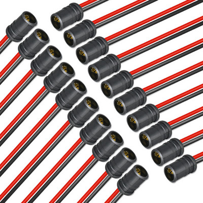 T10 W5W autós ékes villanykörte foglalat csatlakozó tartó hosszabbító LED lámpa izzótalp tartó autós teherautó hajó izzókábelhez