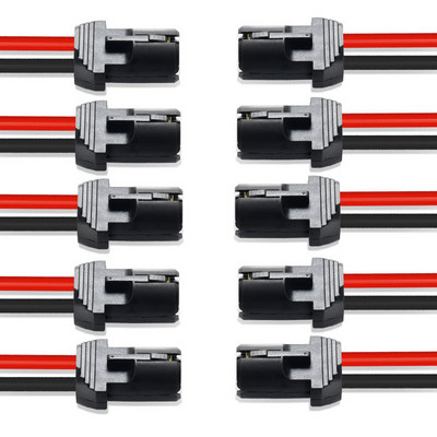 T10 W5W autós ékes villanykörte foglalat csatlakozó tartó hosszabbító LED lámpa izzótalp tartó autós teherautó hajó izzókábelhez