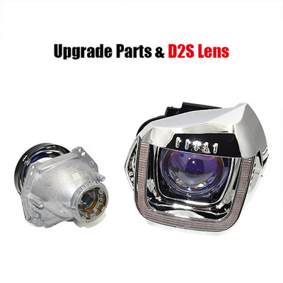 Dijelovi za naknadnu ugradnju prednjih svjetala automobila visoke konfiguracije Ronan za 2013. Golf 7 originalna nadogradnja LED DRL koristi 3r g5 Q5 leću projektora