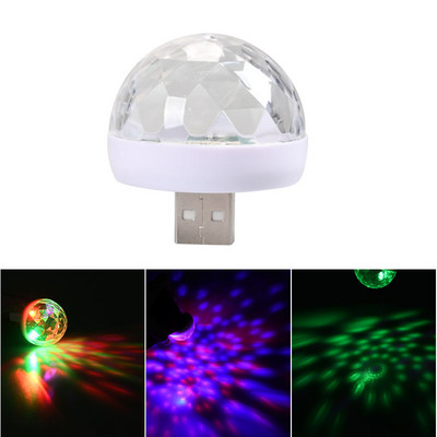 USB Mini Ambient Light Led Auto salongi Atmosfäär Neoon Tuled RGB Värviline Muusika Heli Peo DJ Auto Valgustus Dekoratiivne Lamp