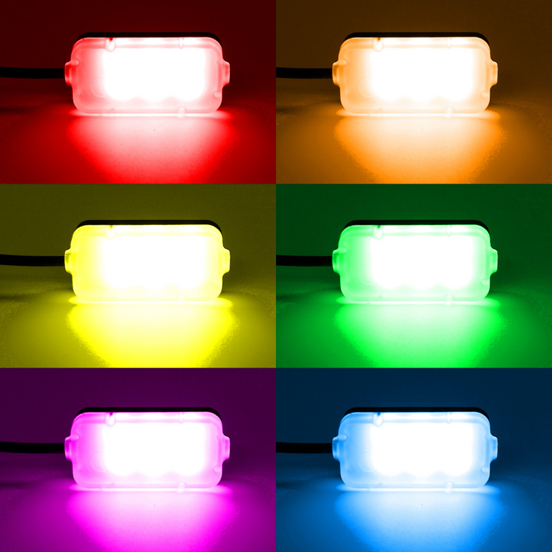 Auto Foot Ambijentalno svjetlo Interijer Atmosphere Led svjetla Neonska Rgb Dekorativna ambijentalna svjetiljka Usb upaljač App Control Dodaci za automobil