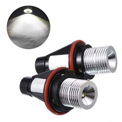 2 ΤΕΜ LED Angel Eye Light Αλογόνου αυτοκινήτου για BMW E39 E53 E60 E61 E63 E64 E65 E66 E83 E87 525i 530i Xi 545i M5 Dropshipping