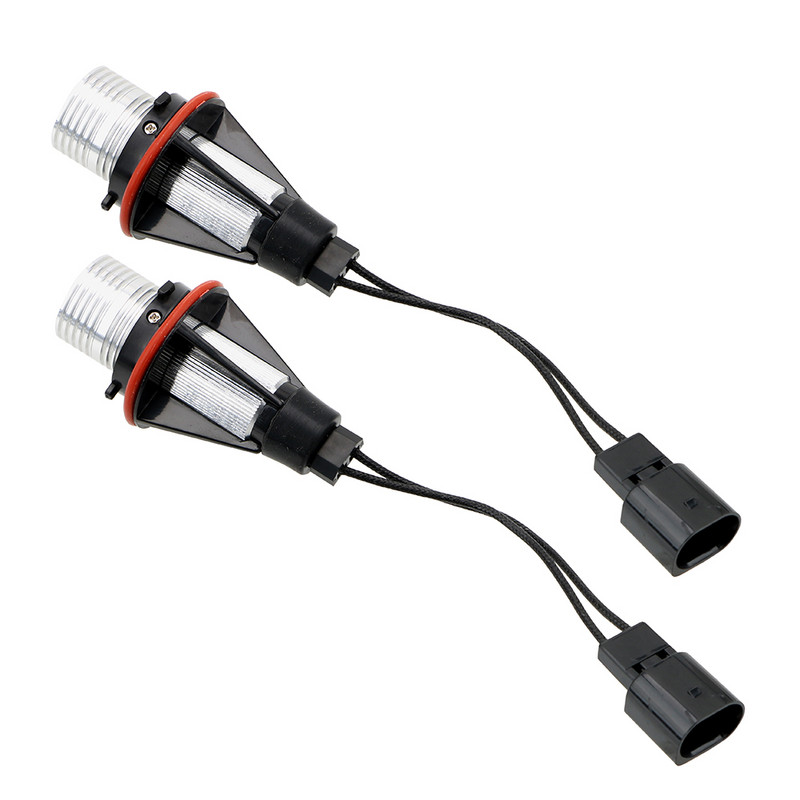2 buc LED-uri Ochi de înger Indicator Becuri fără erori pentru BMW E39 E53 E60 E61 E63 E64 E65 E66 E87 525i 530i xi 545i M5