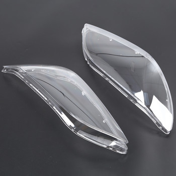 1 чифт ляв и десен автомобилен капак за предни фарове Водоустойчив прозрачен капак за лещи за фарове, за Mazda 3 2006-2012 седан