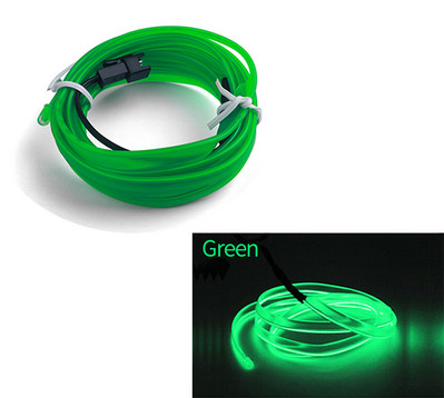 Εσωτερικό αυτοκινήτου Διακοσμητικά φώτα Led EL Neon Strip Auto Flexible Ambient Lamps Ταμπλό Φως ατμόσφαιρας για Audi BMW Toyota Ford