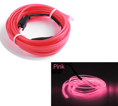 Εσωτερικό αυτοκινήτου Διακοσμητικά φώτα Led EL Neon Strip Auto Flexible Ambient Lamps Ταμπλό Φως ατμόσφαιρας για Audi BMW Toyota Ford