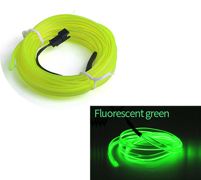Εσωτερικό αυτοκινήτου Διακοσμητικά φώτα Led EL Neon Strip Auto Flexible Ambient Lamps Ταμπλό Φως ατμόσφαιρας για Audi BMW Toyota Ford