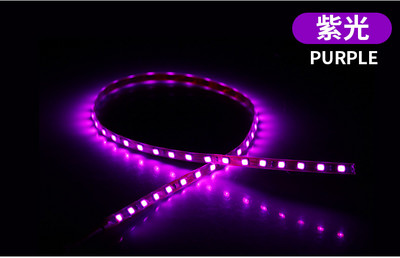 45cm LED Light Strip Αξεσουάρ αυτοκινήτου Ευέλικτη αδιάβροχη λάμπα ατμόσφαιρας για στυλ αυτοκινήτου διακοσμητικά εξωτερικά μέρη φωτός περιβάλλοντος