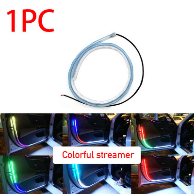 Lumină LED pentru ușa mașinii, stil de mașină, stroboscop, avertisment streamer, lămpi de avertizare pentru ușă auto, impermeabilă, accesoriu universal pentru lampă.