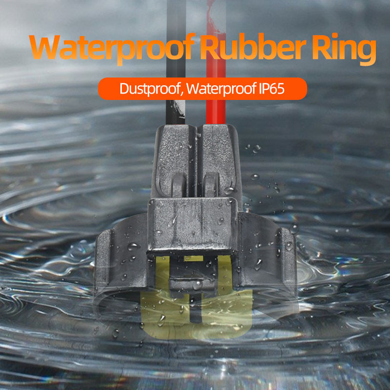 Conector H8 pentru mașină cu 2 pini, mufa pentru bec de ceață pentru Nissan Teana Qashqai Tiida, rezistentă la apă