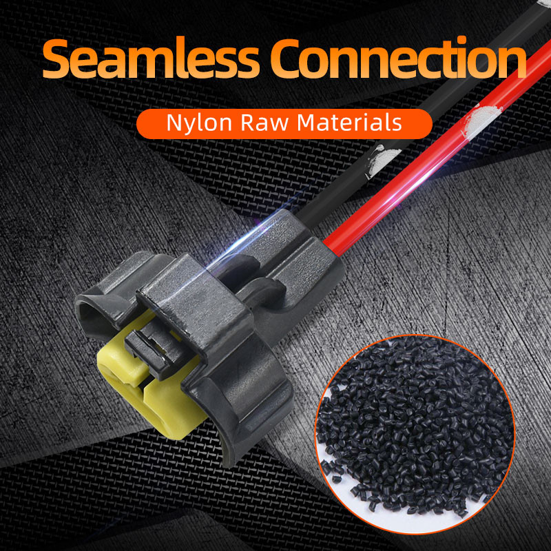 Conector H8 pentru mașină cu 2 pini, mufa pentru bec de ceață pentru Nissan Teana Qashqai Tiida, rezistentă la apă