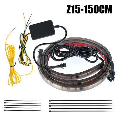 24V 12V RGB gaismas Automašīnu LED sloksnes Režģis Dekoratīvi mirgojoši aizmugurējie lukturi pagrieziena signāla lukturis DRL gaismas kravas automašīna 4 WD auto piederumi