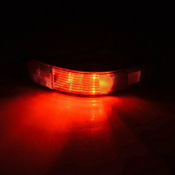 Κόκκινο φως αλογόνου πίσω προφυλακτήρα ανακλαστήρας ομίχλης φρένων για Mitsubishi Outlander 2007-2012 δεξιά/αριστερά+λάμπα