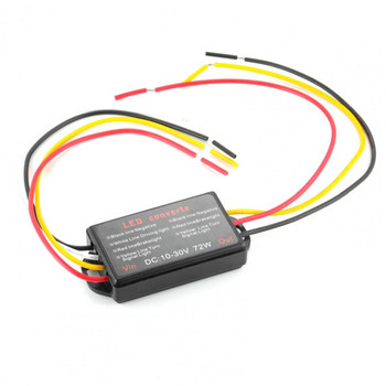 10-30V Универсална автомобилна светкавица Strobe Controller Flasher Module Adapter за LED странична габаритна спирачна светлина Заден стоп мигач