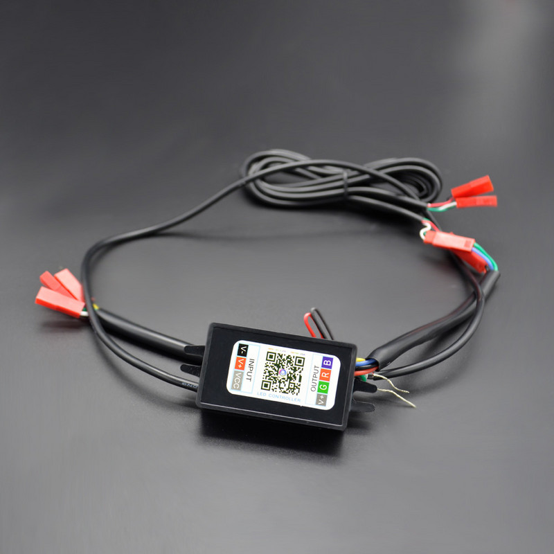 2.5 Bi Xenon Lens RGB APP Bluetooth Projector Angel Eyes H1 HID LED Bec H4 H7 Faruri Faruri Accesorii Tuning