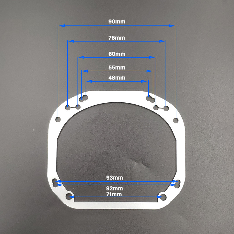 Μονάδα προσαρμογέα πλαισίου Car-Styling Πλαίσιο μετάβασης βραχίονα DIY Hella 2 Hella 3 5 Φακός προβολέα Πλαίσιο Retrofit
