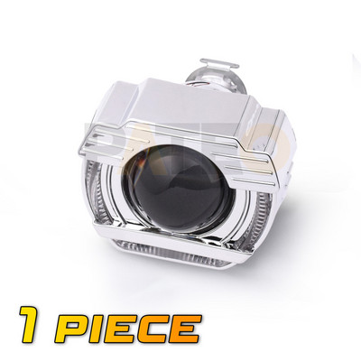 Auto motocikl HID Bi-xenon leće za prednja svjetla H1 H4 H7 projektor 2 inča Mini LED optički Angel Eye Halo prstenovi DRL komplet za naknadnu ugradnju