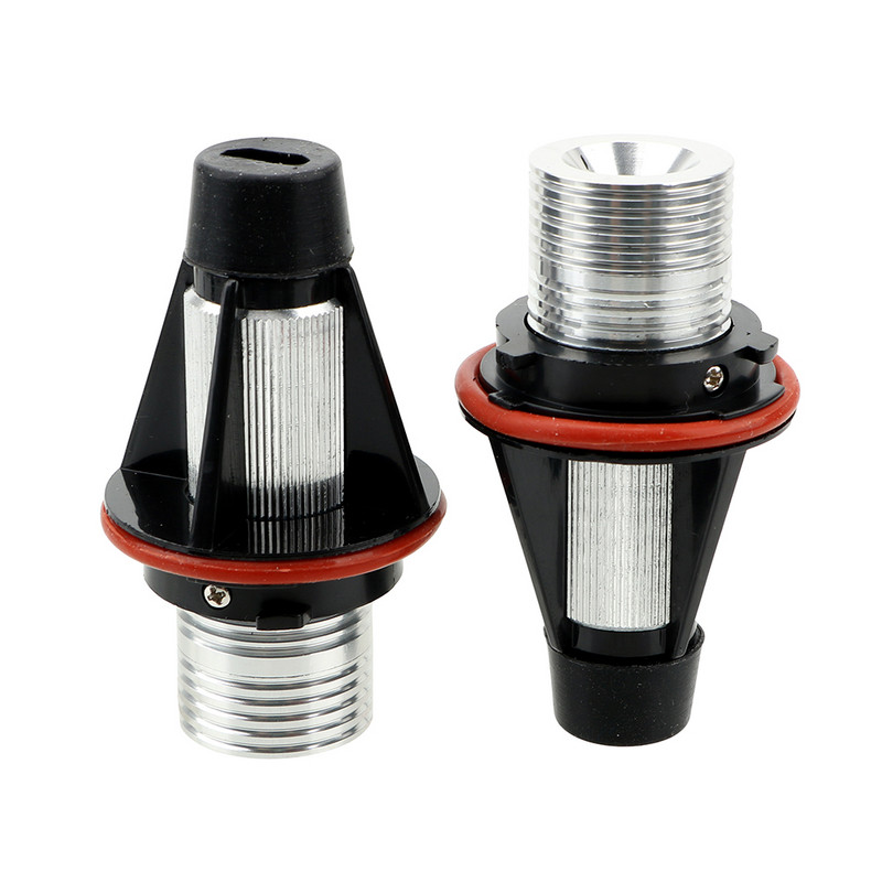 2 τμχ Λαμπτήρες LED Angel Eyes Marker Light για BMW E39 E53 E60 E61 E63 E64 E65 E66 E87 525i 530i xi 545i M5 Λάμπες αυτοκινήτου χωρίς σφάλματα