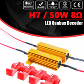 4kom 50W 8ohm Upravljačka svjetla Otpor žmigavaca Otpornici opterećenja LED Brzi bljesak Pristup Indikator opterećenja Otpornik Signal Blinke