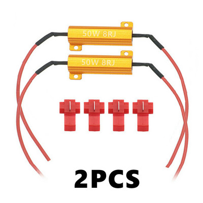 4kom 50W 8ohm Upravljačka svjetla Otpor žmigavaca Otpornici opterećenja LED Brzi bljesak Pristup Indikator opterećenja Otpornik Signal Blinke