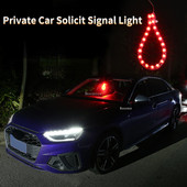 Eraauto tühja auto hoiatustuli Live Light väike punane tilktakso tuli Takso tõmbetuli kaassõitja tuli