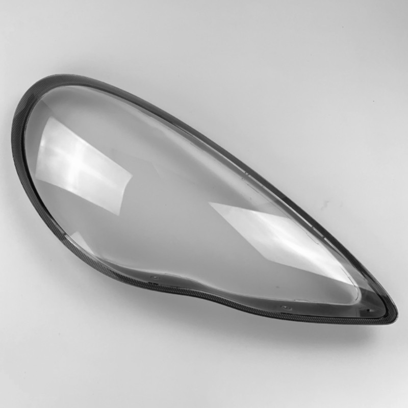 For-Porsche Panamera 2010-2013 esitulede korpuse lambivari, läbipaistev objektiivikate Esitule kate