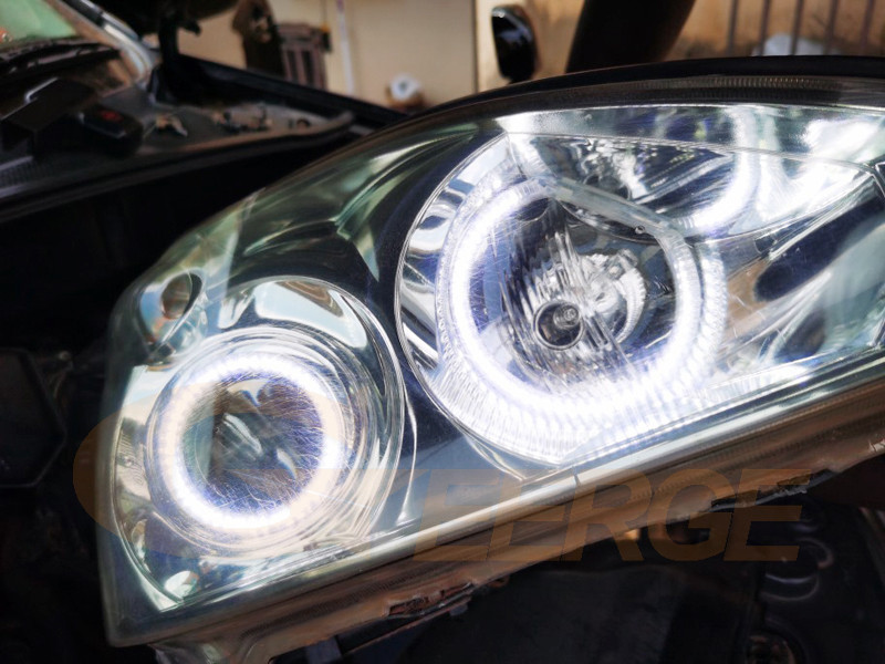 Geerge LEXUS RX 300 330 350 400h Toyota Harrier U3 2004-ON Ultra Bright Led Angel Eyes Kit Halo Rings Day Light jaoks