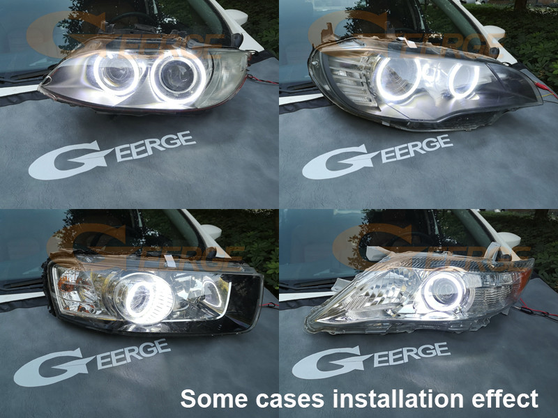 Geerge LEXUS RX 300 330 350 400h Toyota Harrier U3 2004-ON Ultra Bright Led Angel Eyes Kit Halo Rings Day Light jaoks