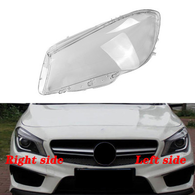 για Mercedes-Benz W117 CLA 2012-2016 Κέλυφος προβολέων απόχρωση Διαφανές κάλυμμα φακού Κάλυμμα προβολέα