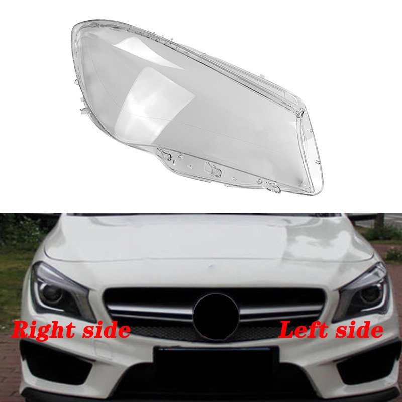 για Mercedes-Benz W117 CLA 2012-2016 Κέλυφος προβολέων απόχρωση Διαφανές κάλυμμα φακού Κάλυμμα προβολέα