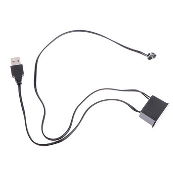 5V USB Adapter Driver 1-5M El Wire Electroluminescent Light Controller Inverter αξεσουάρ αυτοκινήτου