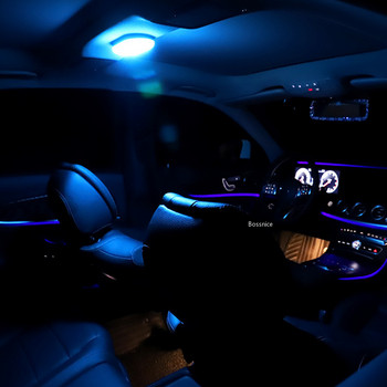 1 τεμ Universal Touch Night LED Φωτιστικό Αυτοκινήτου Φωτιστικό Αυτοκινήτου Μαγνήτης Οροφής Φωτιστικό Αυτοκινήτου Εσωτερικό Φως αυτοκινήτου Θόλος USB Φόρτιση Νέο