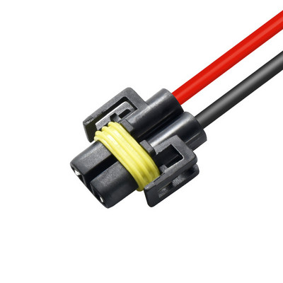1 komplekt H8 H9 H11 juhtmestiku pistikupesa auto juhtme pistiku kaabli pistiku adapter udutule esitule lambi pirni valguse jaoks veekindel