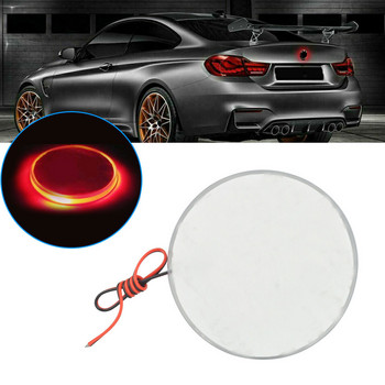 82 мм автомобилен водоустойчив фон Задна значка Емблема Лого LED светлина Лампа Стикер Авто емблеми за BMW 3 5 7 Series X3