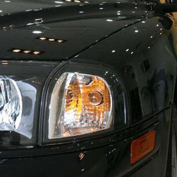 Корпус за ъглова лампа ABS Капак за ъглова лампа Надеждна смяна Ляв/десен корпус на капака на лампата за паркиране 30655423 30655422
