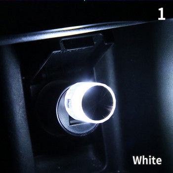Led автомобилна околна светлина USB запалка Авто интериорни атмосферни светлини Аварийно осветление Празнично парти Декоративна лампа