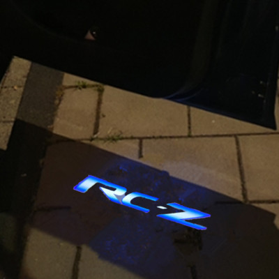 2db autós ajtó projektor embléma LED fény szellem árnyék lámpa Peugeot RCZ 2010 2012 2013 2014 2015 2016 dekorációs kiegészítők
