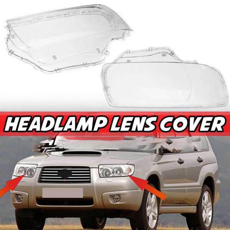 Poklopac prednjeg svjetla automobila, leća prednjeg svjetla, školjka svjetiljke za Subaru Forester 2006-2008