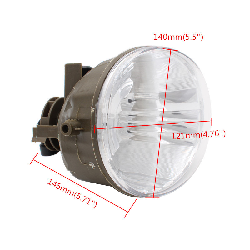 Крушка предна броня Фар за мъгла Фар за мъгла за Toyota RAV4 2004 2005 за Toyota Avalon 2005 2006 2007 Clear Len Долен фар за мъгла на бронята