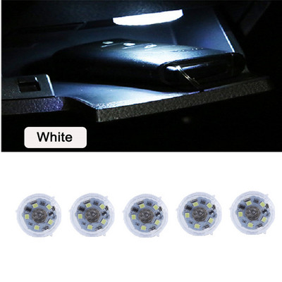 1/10 gab. Automašīnas salona gaismas mini lasīšanas lampa Auto Touch nakts gaisma automašīnas jumta griestu lampa automašīnas apgaismojuma piederumi