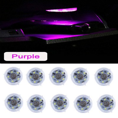 1/10 gab. Automašīnas salona gaismas mini lasīšanas lampa Auto Touch nakts gaisma automašīnas jumta griestu lampa automašīnas apgaismojuma piederumi