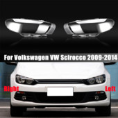Για Volkswagen VW Scirocco 2009-2014 Διαφανές κάλυμμα αμπαζούρ Προβολέας Shell Plexiglass Αντικατάσταση αρχικού φακού