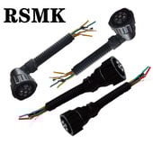 2tk 7 kontaktiga veoauto pistikupesa Scania jaoks Volvo veoauto jaoks Mercedes-benz Actros jaoks IVECO jaoks meeste jaoks DAF tagatulede pistikupesa