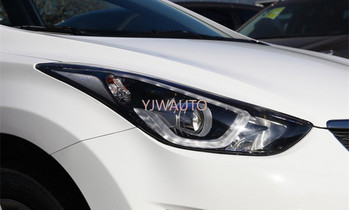 Лещи за фарове за Hyundai Elantra 2012~2016 Капак на фарове Смяна на автомобилни стъкла Обектив на проектор за авто черупки