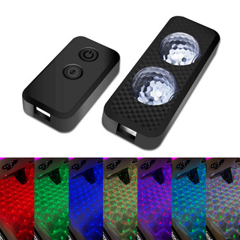 LED осветление за крака на интериора на автомобила RGB подсветка с USB безжично дистанционно APP Управление на музика Множество режими Декоративна атмосферна лампа