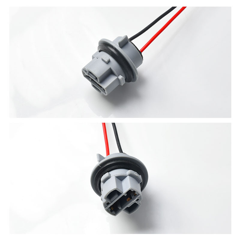 1 buc T20 7440 W21W WY21W Suport pentru bec LED Conector adaptor priză LED Lampă pentru lumină laterală de parcare Soclu adaptor cablaj
